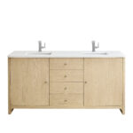 Gracyn 72" Double Vanity, Coastal Driftwood