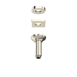 ROHL 4″ Ceiling Mount Shower Arm In Polished Nickel