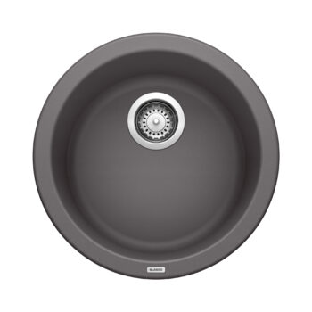 Blanco Rondo SILGRANIT 18" Dual Mount Bar Sink - Cinder