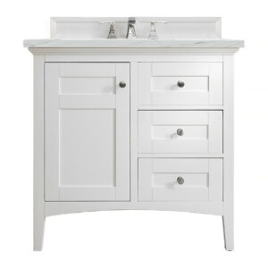 Palisades 36" Single Vanity, Bright White