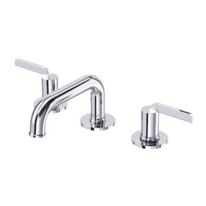 Riobel Authentica™ Widespread Lavatory Faucet With Low Spout In Chrome