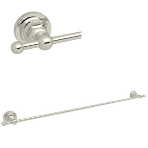 ROHL San Giovanni™ 30″ Towel Bar In Polished Nickel