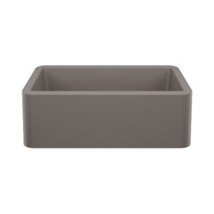 Blanco Ikon SILGRANIT 30″ Single Bowl Apron-Front Farmhouse Sink – Volcano Gray
