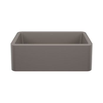Blanco Ikon SILGRANIT 30" Single Bowl Apron-Front Farmhouse Sink - Volcano Gray