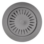 Blanco Color-Coordinated Metal Disposal Flange - Metallic Gray