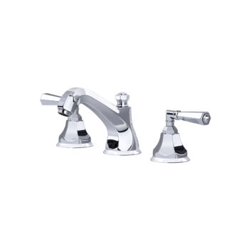 ROHL Palladian® Widespread Lavatory Faucet With Low Spout In Polished Chrome
