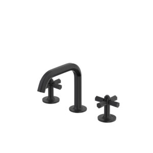 ROHL Modelle™ Widespread Lavatory Faucet With U-Spout In Matte Black