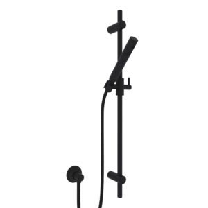 ROHL Handshower Set With 30″ Slide Bar and Single Function Handshower In Matte Black
