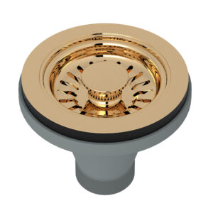 ROHL Basket Strainer In English Gold