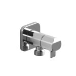 Riobel Handshower Outlet With Integrated Volume Control In Chrome