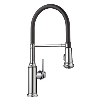 Blanco Empressa Semi-Pro Pull-Down Dual-Spray Kitchen Faucet 1.5 GPM - Chrome