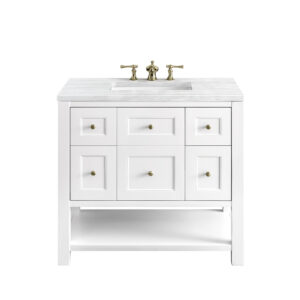 Breckenridge 36" Single Vanity, Bright White