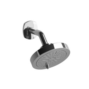 Riobel 6″ 6-Function Showerhead With Arm In Chrome