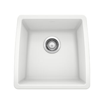 Blanco Performa SILGRANIT 17" Undermount Bar Sink - White