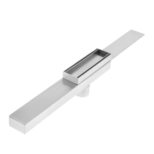 QM Delmar Series. Supreme Tile In +  Drain  Satin
