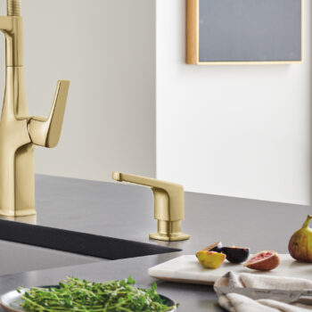 Blanco Rivana Soap Dispenser - Satin Gold - Image 2