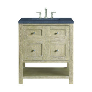 Breckenridge 30" Single Vanity, Whitewashed Oak