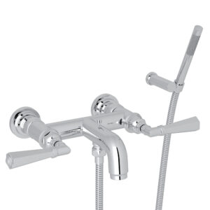 ROHL San Giovanni™ Exposed Wall Mount Tub Filler In Polished Chrome