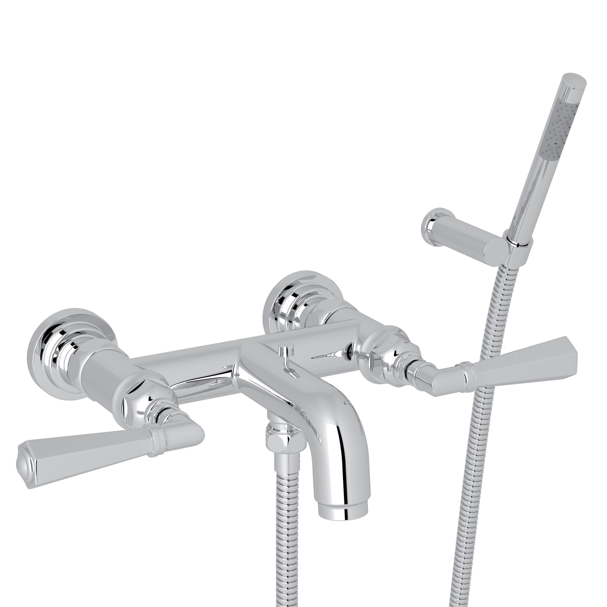 ROHL San Giovanni™ Exposed Wall Mount Tub Filler In Polished Chrome
