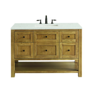 Breckenridge 48" Single Vanity, Light Natural Oak