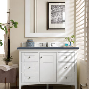 Palisades 48" Single Vanity, Bright White