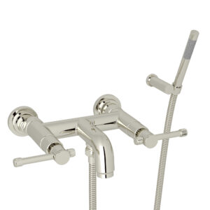 ROHL Campo™ Exposed Wall Mount Tub Filler In Polished Nickel