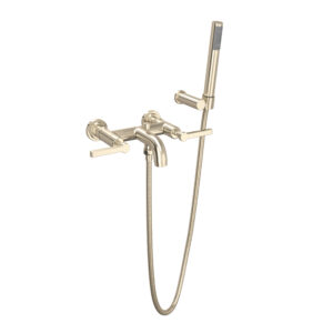 ROHL Lombardia® Exposed Wall Mount Tub Filler In Satin Nickel