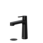 Riobel Nibi™ Single Handle Lavatory Faucet With Top Handle In Black