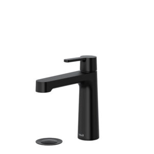 Riobel Nibi™ Single Handle Lavatory Faucet With Top Handle In Black