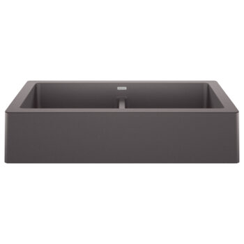 Blanco Vintera SILGRANIT 33" Double Bowl Apron-Front Farmhouse Sink - Cinder