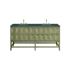 Emmeline 72" Double Vanity, Pebble Oak