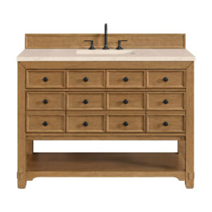 Malibu 48" Single Vanity, Amber Birch
