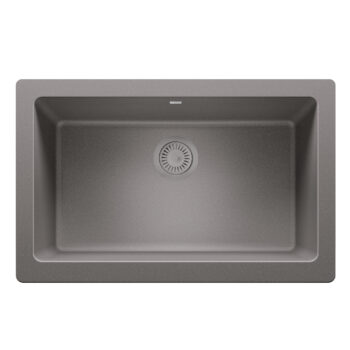 Blanco Color-Coordinated Metal Disposal Flange - Metallic Gray - Image 2