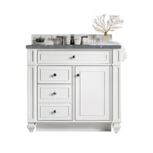 Bristol 36" Single Vanity, Bright White