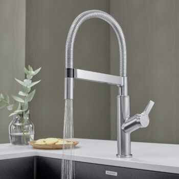 Blanco Solenta Senso Pull-Down Dual-Spray Kitchen Faucet 1.5 GPM - PVD Steel - Image 9