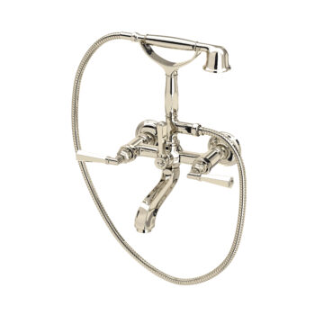 ROHL Palladian® Exposed Wall Mount Tub Filler In Polished Nickel