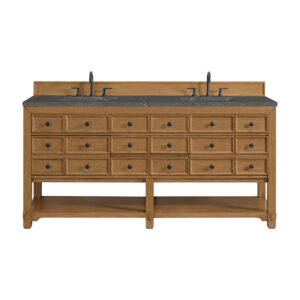 Malibu 72" Double Vanity, Amber Birch