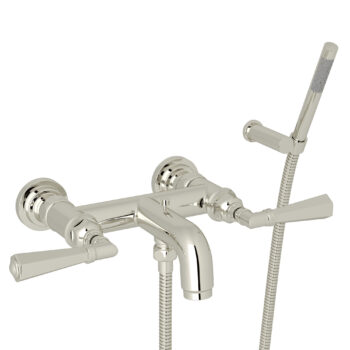 ROHL San Giovanni™ Exposed Wall Mount Tub Filler In Polished Nickel