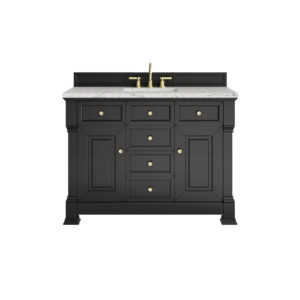 Brookfield 48" Single Vanity, Black Onyx