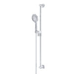 Riobel Handshower Set With 36" Slide Bar and 5-Function Handshower In Chrome