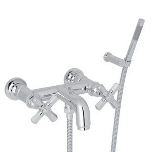 ROHL San Giovanni™ Exposed Wall Mount Tub Filler In Polished Chrome