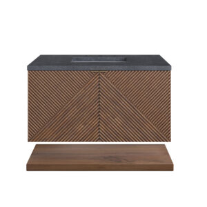 Marcello 36" Single Vanity, Chestnut