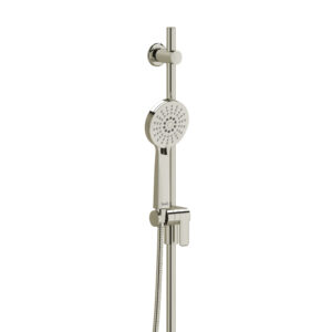 Riobel Handshower Set With 35″ Slide Bar and 3-Function Handshower In Polished Nickel