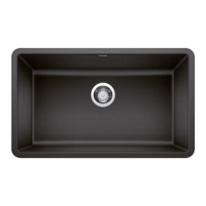 Blanco Precis SILGRANIT 30″ Single Bowl Undermount Kitchen Sink – Anthracite