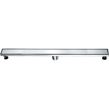 Dawn® Volga River Series - Linear Shower Drain 36"L In Polished satin