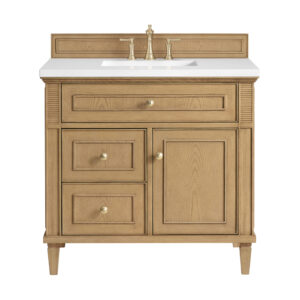 Lorelai 36″ Single Vanity, Light Natural Oak