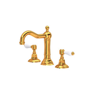 ROHL Acqui® Widespread Lavatory Faucet In Italian Brass