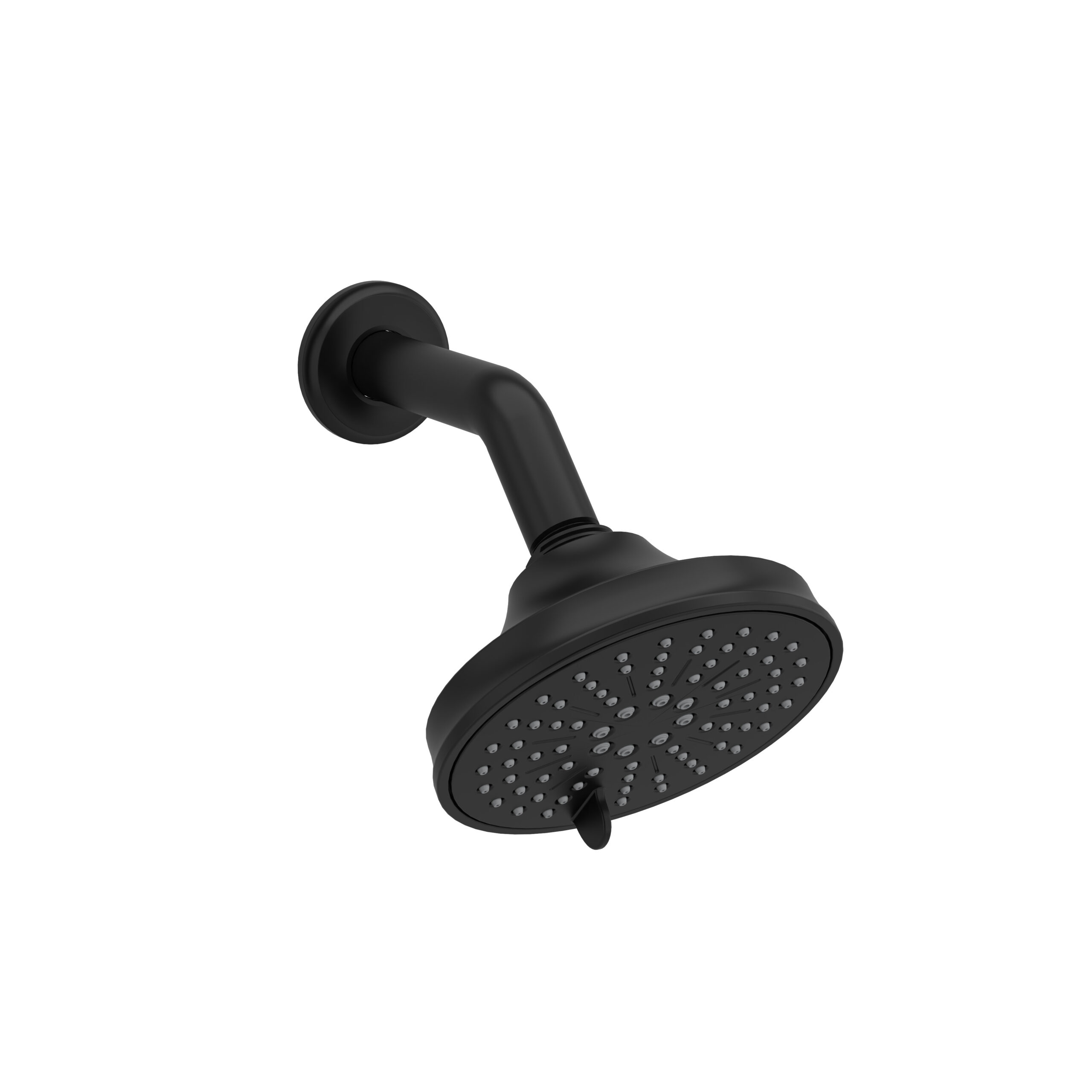 Riobel 5" 6-Function Showerhead With Arm In Black