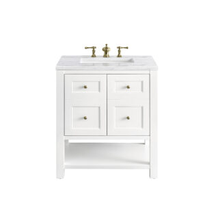Breckenridge 30" Single Vanity, Bright White