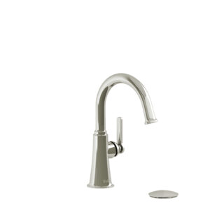 Riobel Momenti™ Single Handle Lavatory Faucet With C-Spout In Polished Nickel